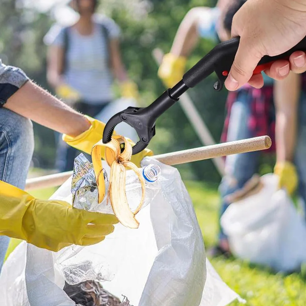 Szczypce do zbierania śmieci przenośne chwytak 3 sztuki dla seniorów
