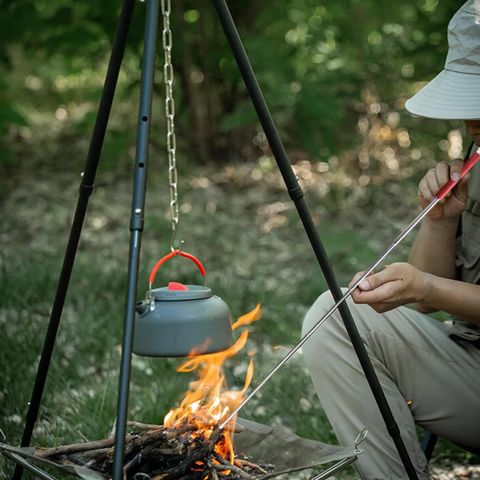 Dmuchawa przeciwpożarowa na kemping, dmuchawa do słomy - Dmuchawa do kominka BBQ Camping,Wydajna dmuchawa do Dmuchawa kempingowa do przetrwania na świeżym powietrzu
