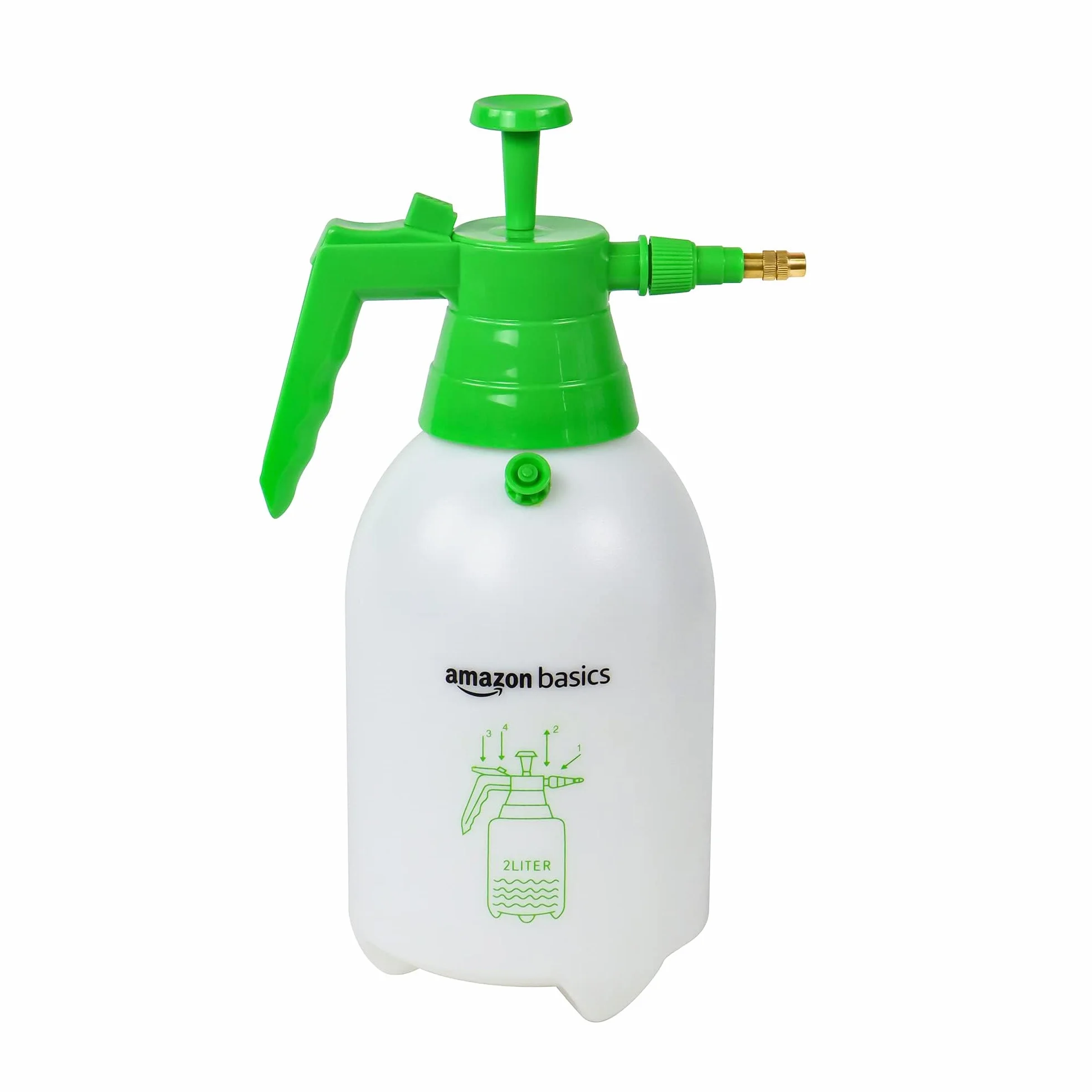 Amazon Basics Opryskiwacz ciśnieniowy z blokowanym mechanizmem spustowym, 2 l