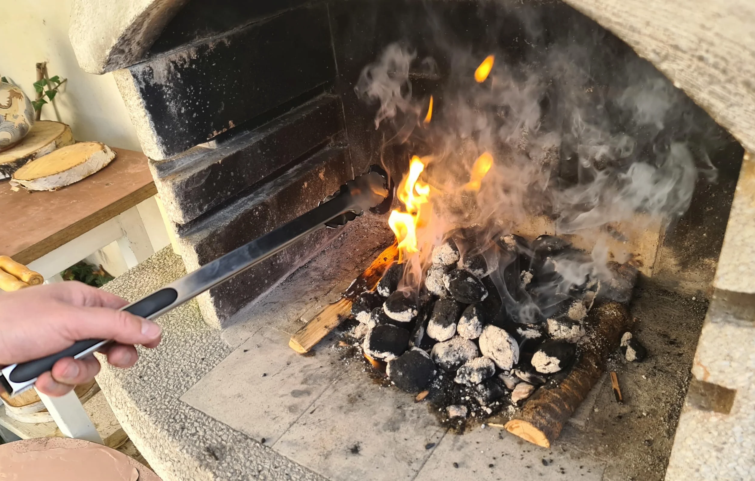 Szczypce do Grilla ze Stali Nierdzewnej z Blokadą, Duże Kuchenne Szczypce do Grillowania, Silikonowy Uchwyt Antypoślizgowy, Łatwe Czyszczenie - długość: 45 cm
