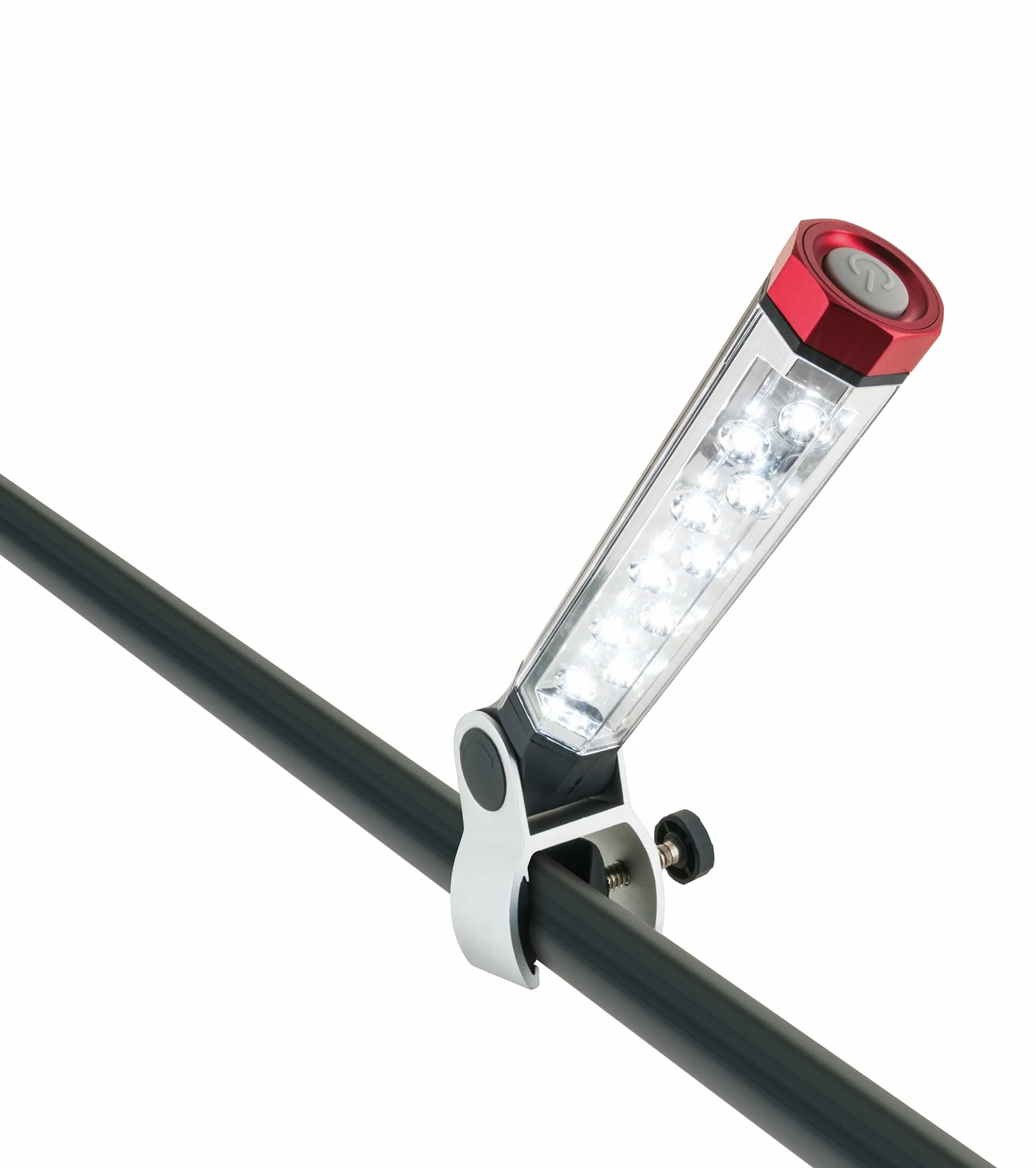 SCHWAIGER GLED0010 lampa do grilla BBQ LED lampa grillowa oświetlenie grillowe oświetlenie do grillowania obracana klamra śrubowa zewnętrzna
