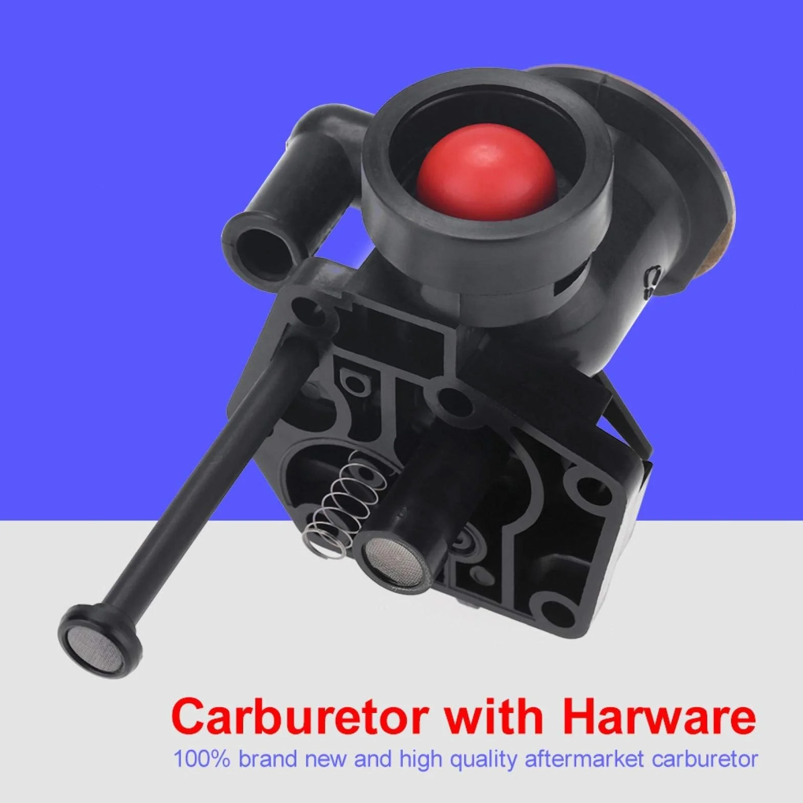 Zestaw gaźnika, gaźnik metalowy z materiałem instalacyjnym do Briggs & Stratton 499809 498809A 494406-4,33x3,27x2,76 cala