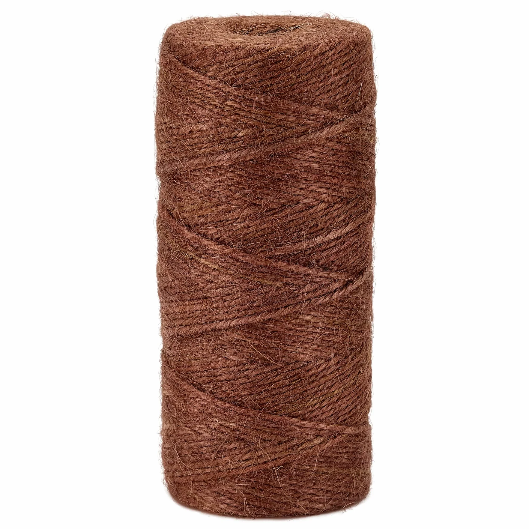 Sznurek jutowy 2 mm ±160 m, brązowy Lina do pakowania, sznurek do majsterkowania, dekoracja, ogród