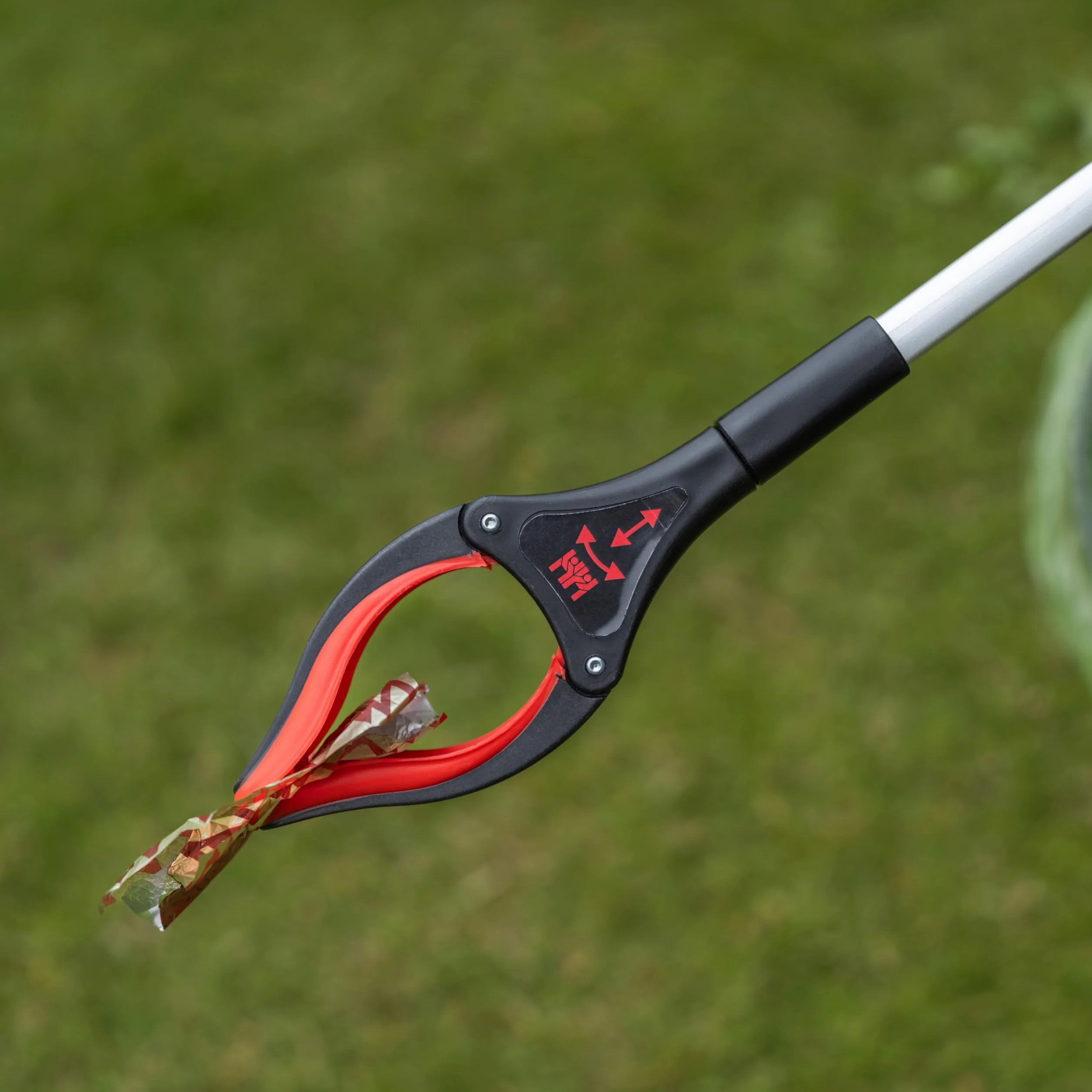 The Helping Hand Company Streetmaster PRO Heavy Duty zbieracz śmieci 33"/85 cm. Długi zbieracz śmieci dla dorosłych. Wielofunkcyjne narzędzie do chwytania z obrotową głowicą, łatwy chwyt, lekki