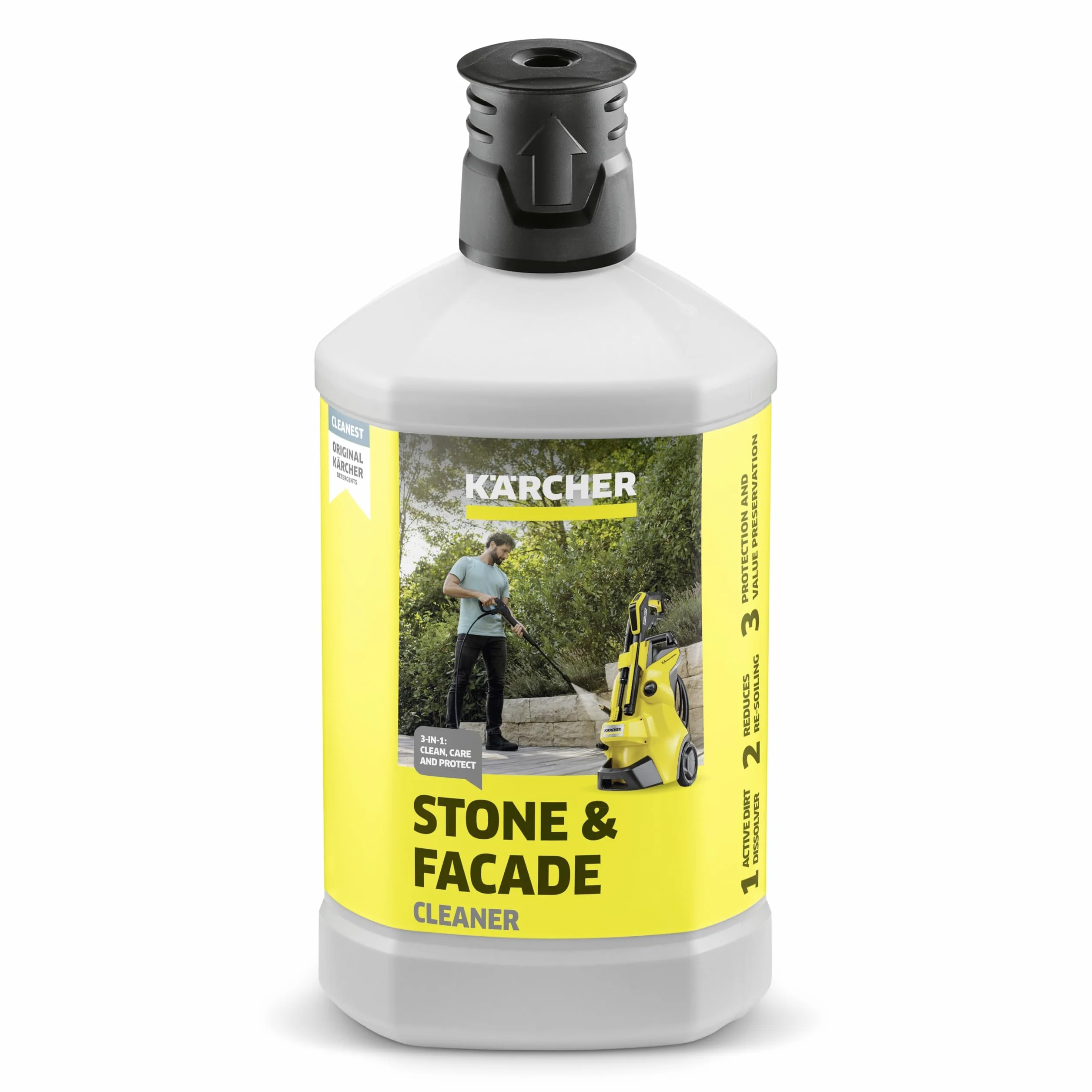 Kärcher Stone Środek Czyszczący, Biały, 1 L