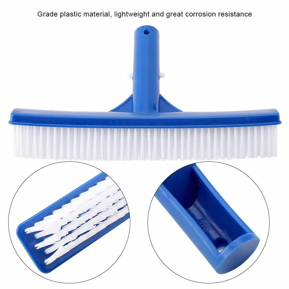 Szczotka z Tworzywa Sztucznego Materiały Eksploatacyjne Narzędzia do Basenu Szczotka do Narzędzi do Basenu Plastikowe Narzędzie do Pływania w Basenie 10 Cali Narzędzia Przybory do
