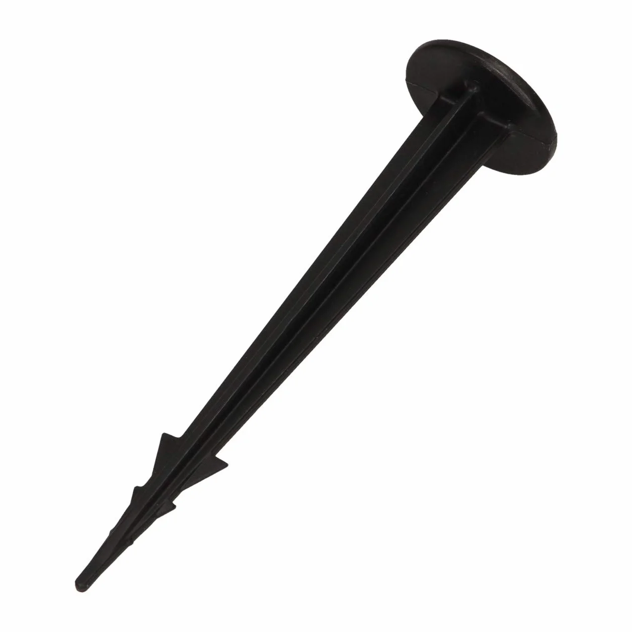 GARDENIX Kotwa gruntowa z włókniny, 100 sztuk, tworzywo sztuczne, długość 100 mm, nierdzewne, płaska głowica zapewnia stabilność i przyczepność