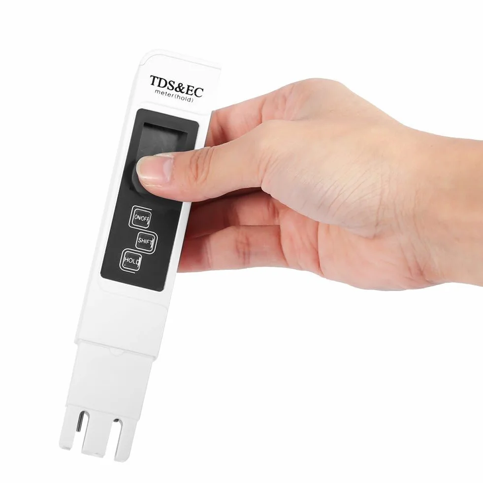 Cyfrowy tester jakości wody 3 w 1 LCD Tester wody z TDS EC i miernikiem temperatury Urządzenie do testowania wody z wyświetlaczem LED do wody pitnej Akwaria Baseny Hydroponika