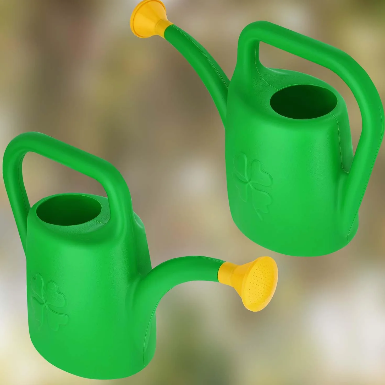 KOTARBAU® Konewka Ogrodowa Plastikowa - 4,5 L - Konewka do Ogrodu z Sitkiem - Podlewanie Roślin - Zielona