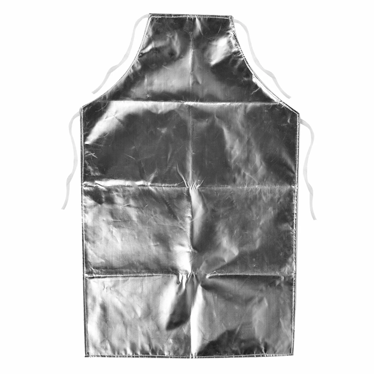 1000°C żaroodporny Fartuch z Folii Aluminiowej Fartuch Roboczy w Wysokiej Temperaturze Domowy Fartuch do Grillowania Przemysł Odlewniczy lub do Gotowania