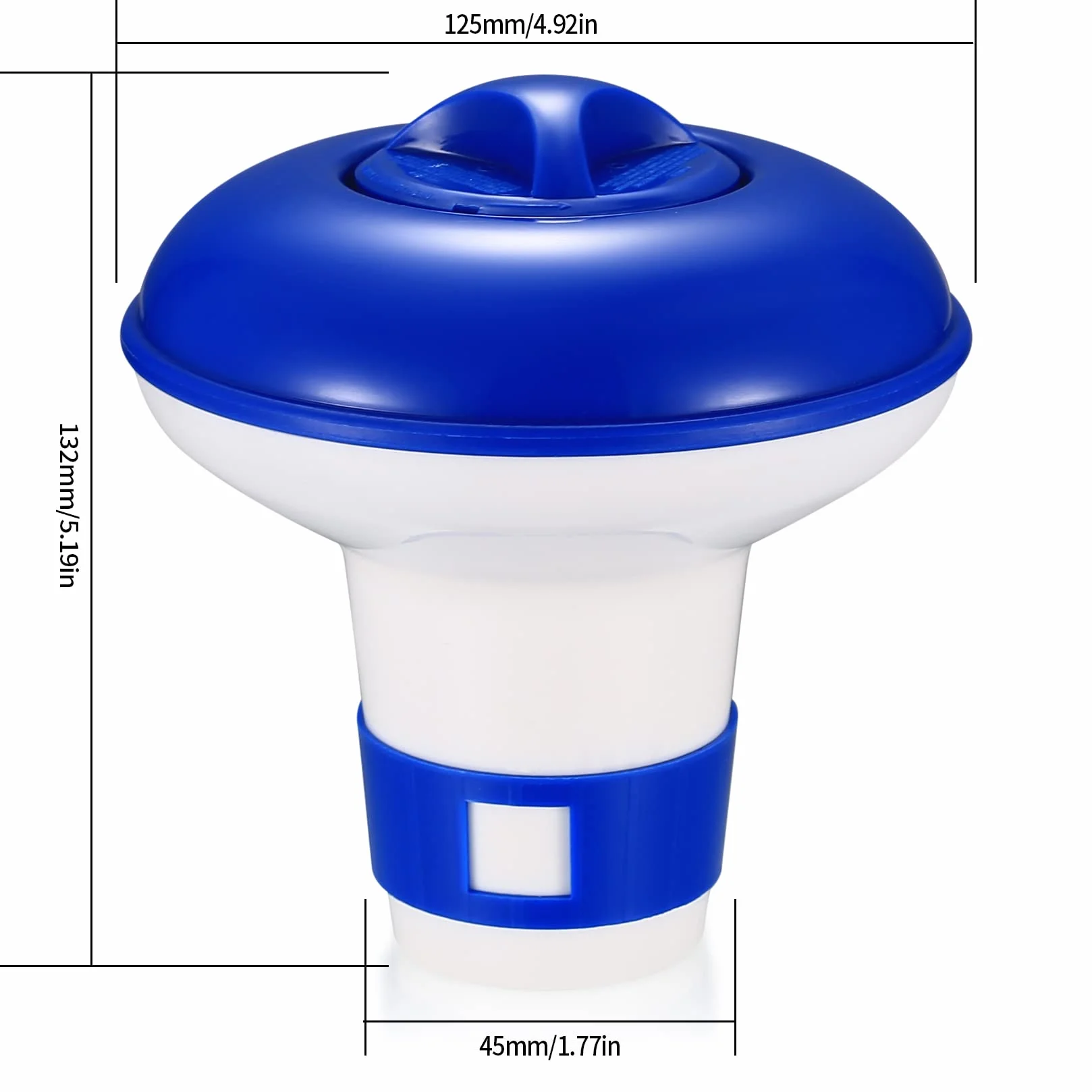 Tabletki chloru pływające 13 cm do jacuzzi basenu spa 2 szt