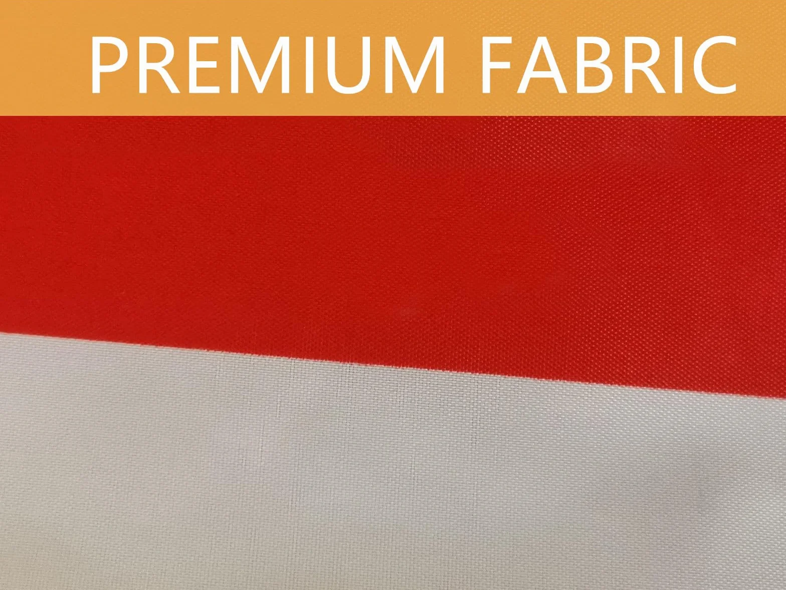 Flaga polski 90 x 150 cm-Polska flaga poliestrowa jasny Płócienny Nagłówek i podwójne szycie z mosiężnymi oczkami