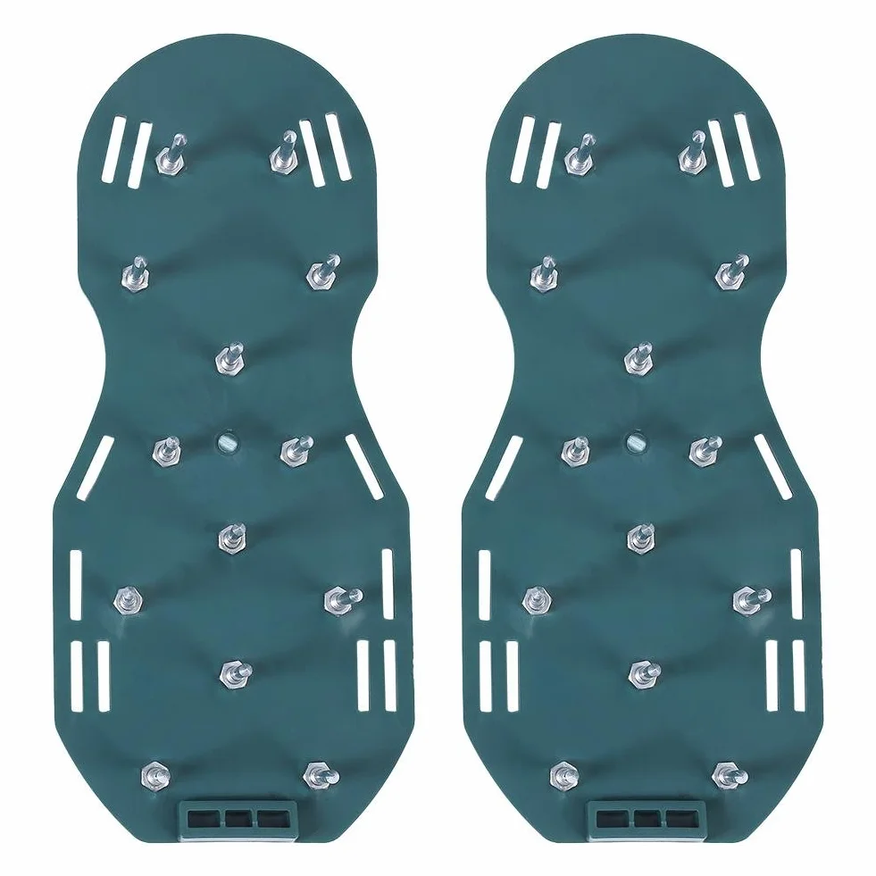 Greensen Trawa Buty ogrodowe Obuwie do aeratora trawnika Buty wertykulatora trawnika Sandały Aerator Trawnik Rolka Buty do Traw, Buty do Szlachetniania