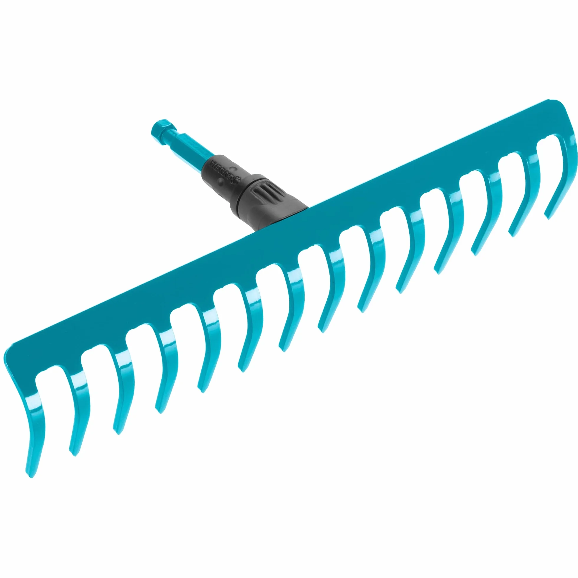Gardena combisystem grabie: praktyczne grabie z 14 zębami, idealne narzędzie ogrodnicze do zgrabiania, usuwania chwastów i uprawy gleby, szer. robocza 36 cm, pasują do wszystkich trzonków cs (3178-20)