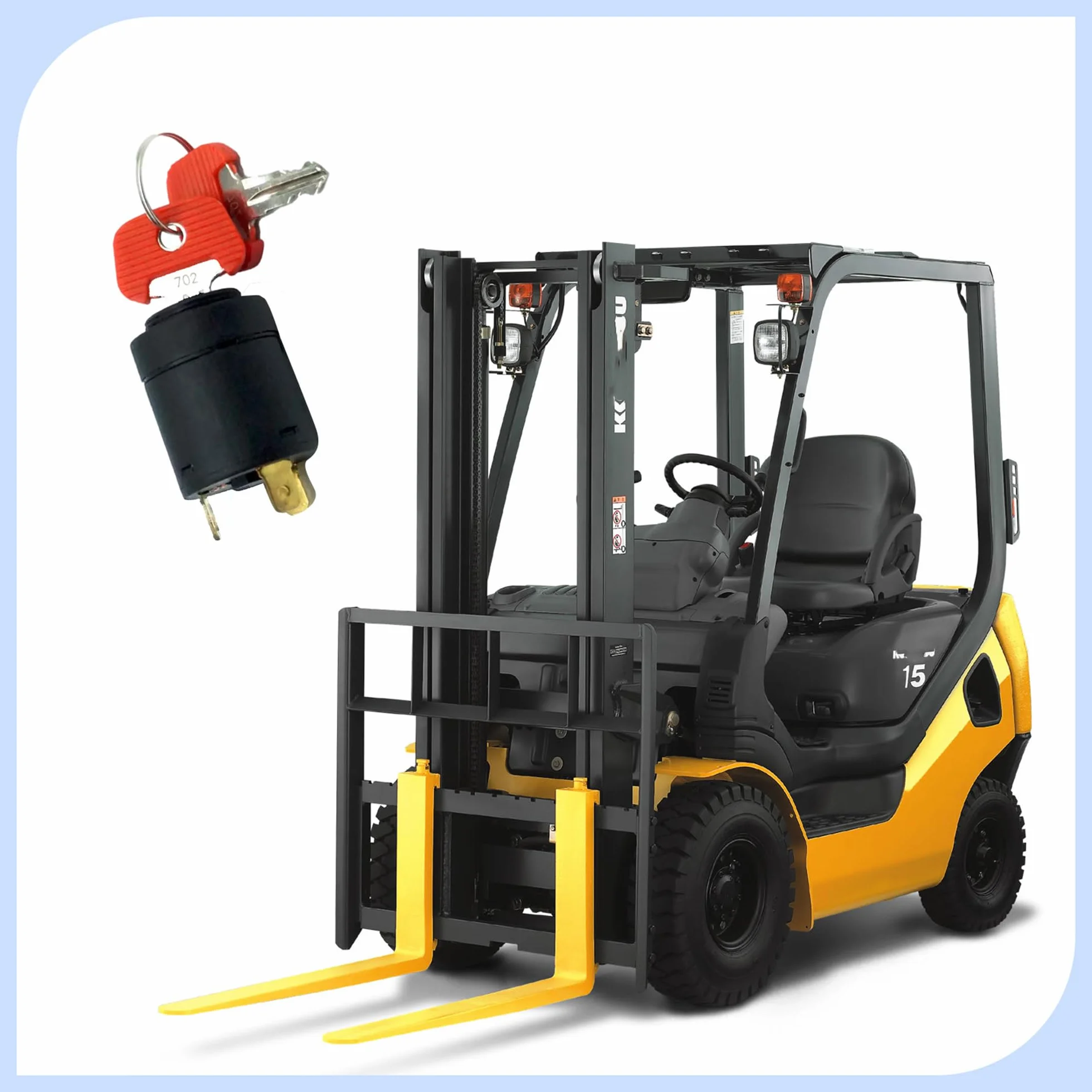 Klucz startowy do Jungheinrich 702, zapasowy klucz zapłonowy