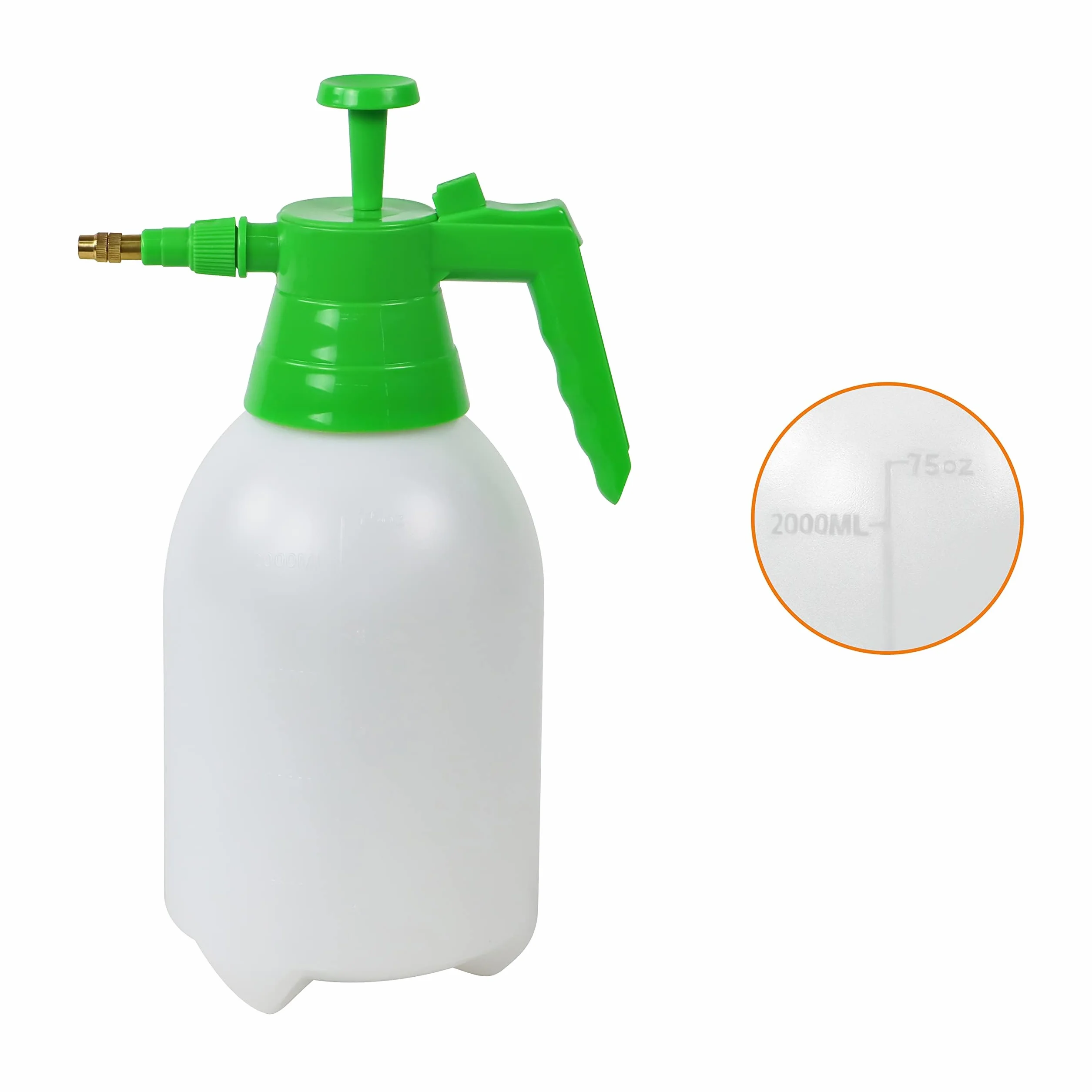 Amazon Basics Opryskiwacz ciśnieniowy z blokowanym mechanizmem spustowym, 2 l