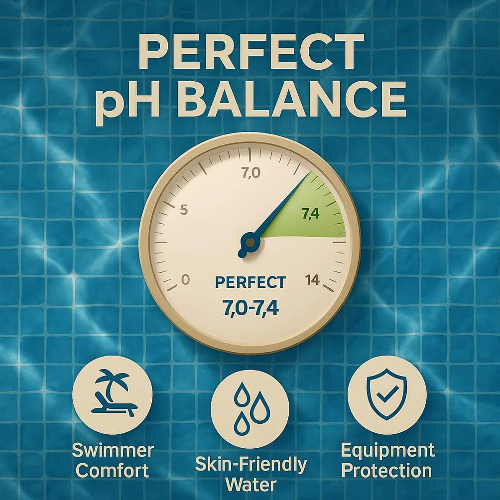 Granulat pH minus 1000 g do basenu, obniża pH, płyn do pielęgnacji wody z hydromasażem