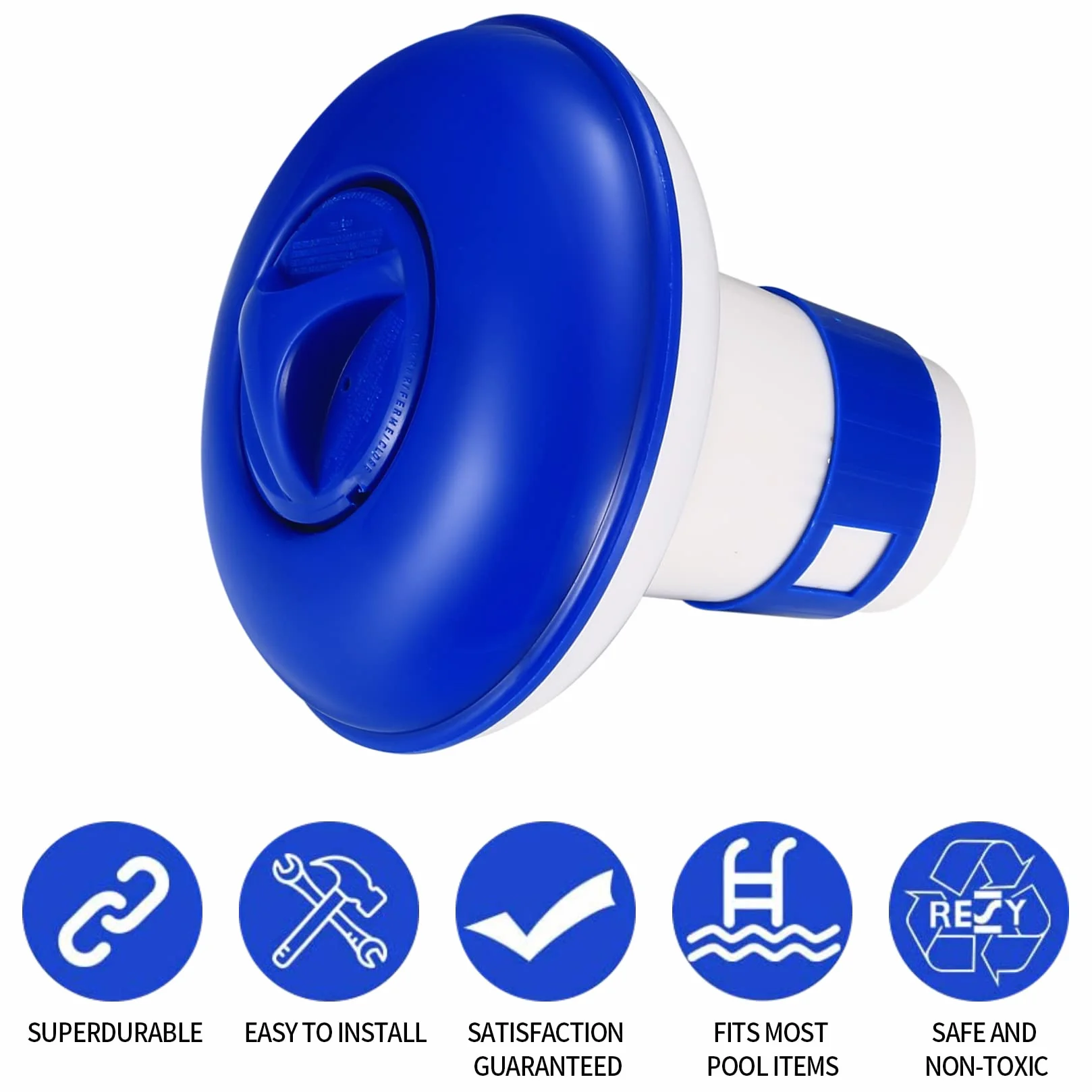 Tabletki chloru pływające 13 cm do jacuzzi basenu spa 2 szt