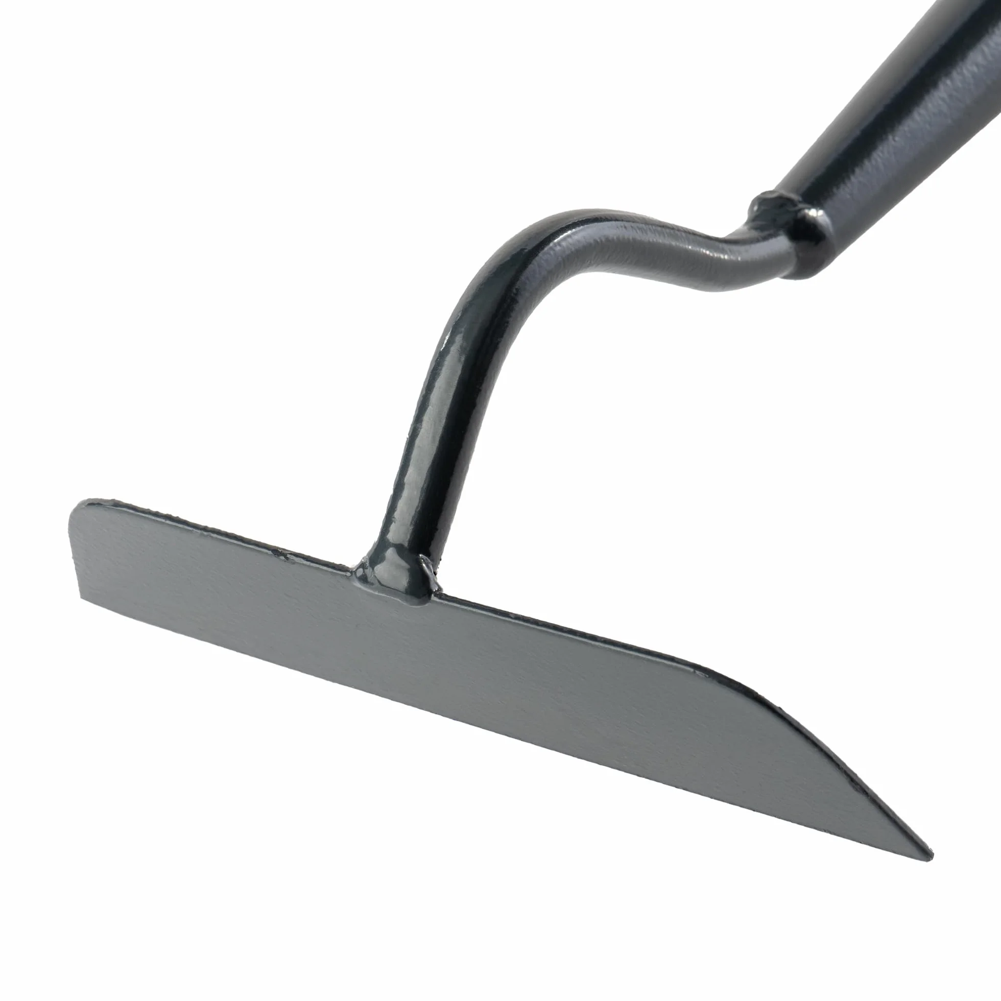 Motyka Metalowa z Trzonem, Haczka do Kopania Trapezowa 16x4 cm, Kuta Motyka do Spulchniania i Rozbijania Gleby, Kopaczka do Ogródka do Wyrywania Chwastów