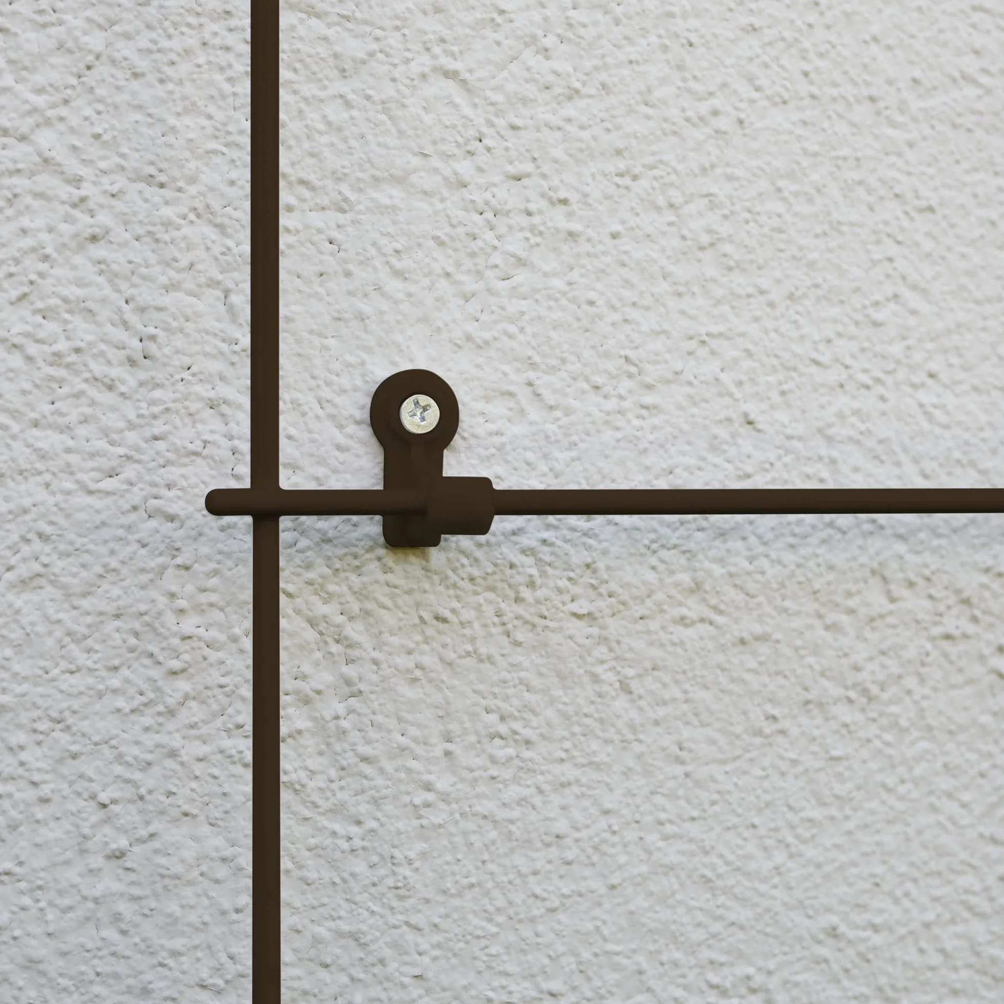 Windhager Mocowanie Ścienne, Antracytowy, 32 x 16 x 33 mm, 4 sztuki