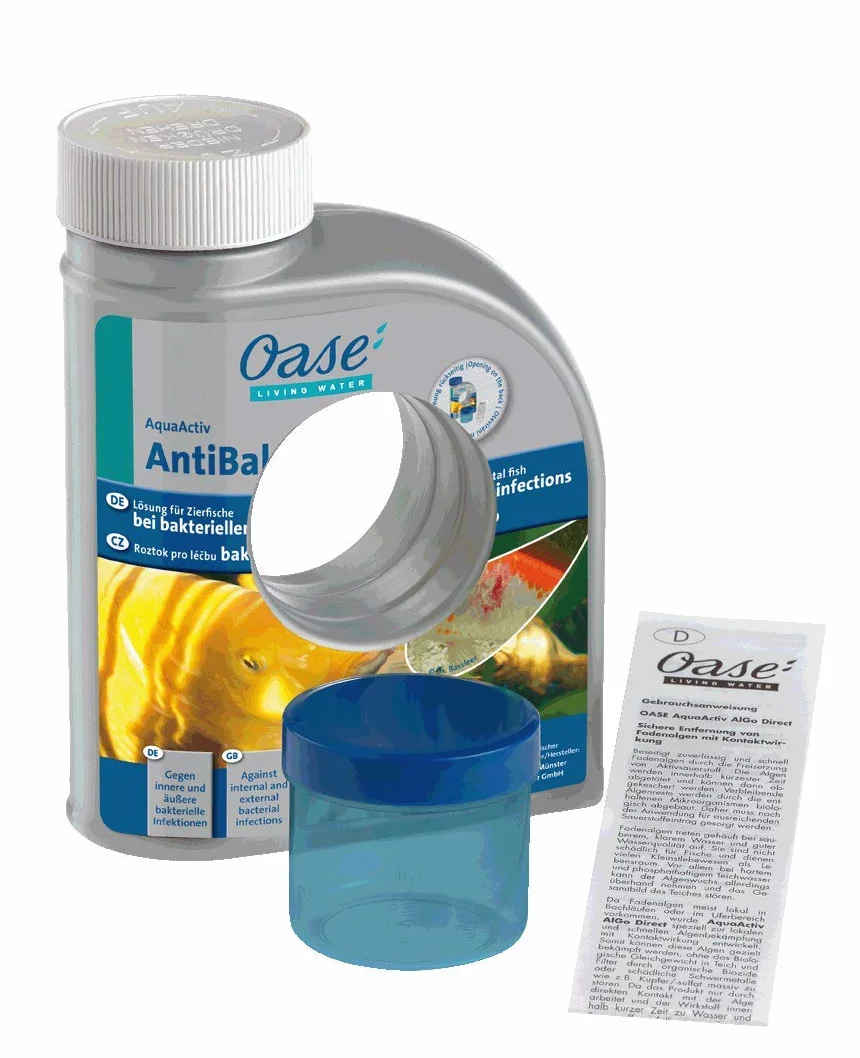 Oase Medycyna wędkarska AquaActiv antybakteryjna, 500 ml