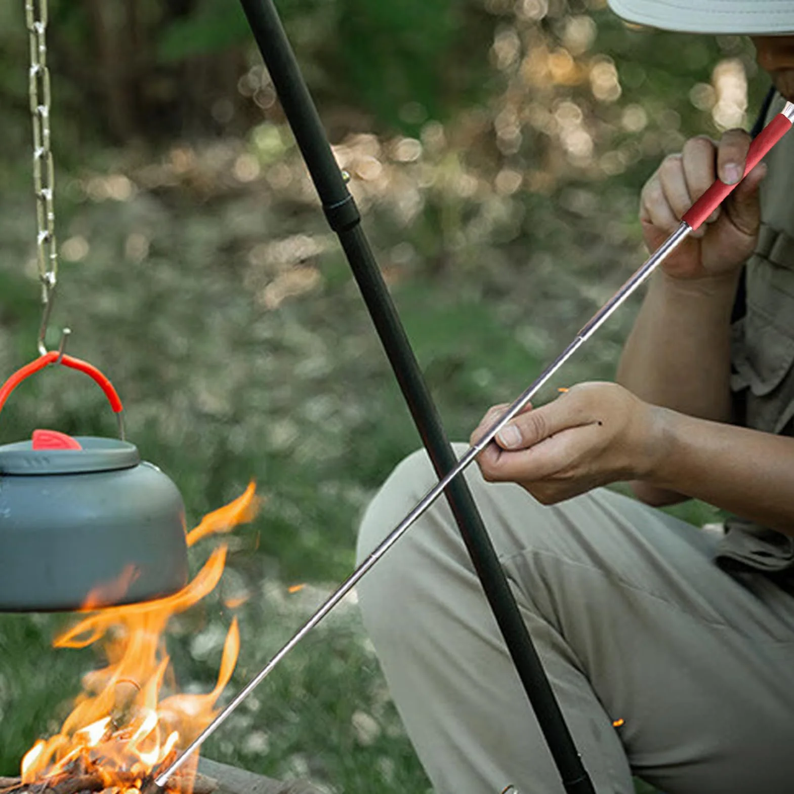Dmuchawa przeciwpożarowa na kemping, dmuchawa do słomy - Dmuchawa do kominka BBQ Camping,Wydajna dmuchawa do Dmuchawa kempingowa do przetrwania na świeżym powietrzu