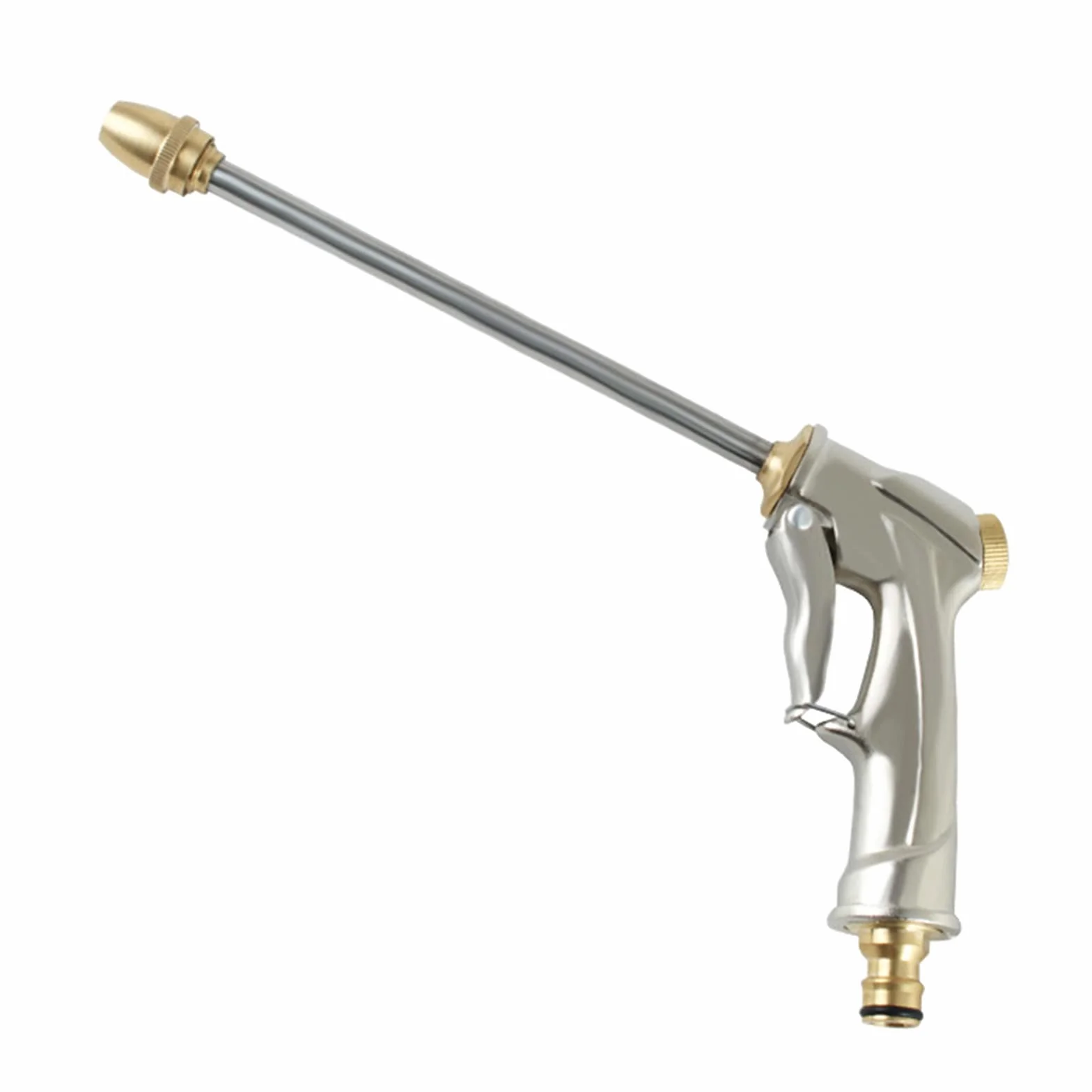 Pistolet z Spryskiwaczem, Sprayer Wody Węża Dysza do Mycia Samochodowego Pistolet Garden Garden Wąż Dysza Regulowane Ciśnienie Wody
