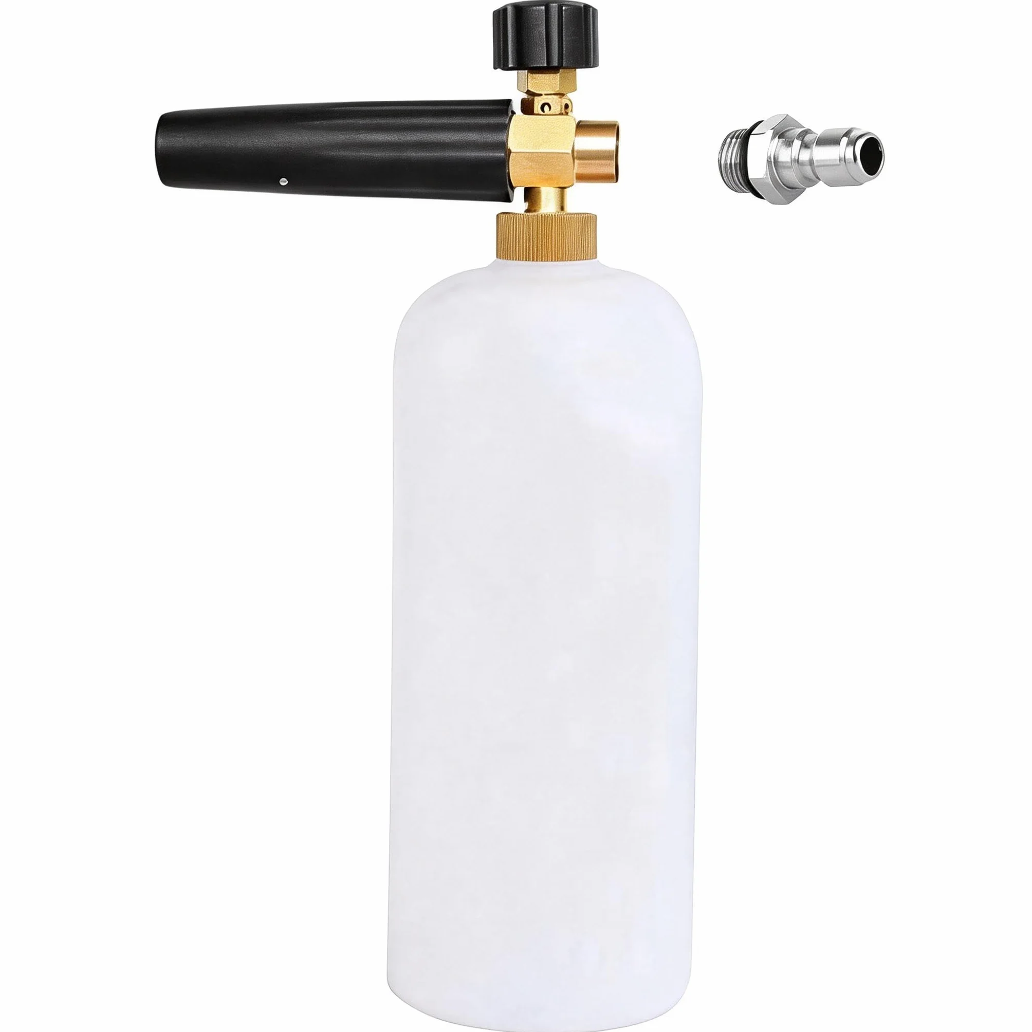 Szybkozłączka 1/4'', 14 mm męski do 1/4 cala, szybkie uwalnianie, adapter opryskiwacza mydła do myjki ciśnieniowej, lanca z pianki śnieżnej, łącznik ze stali nierdzewnej