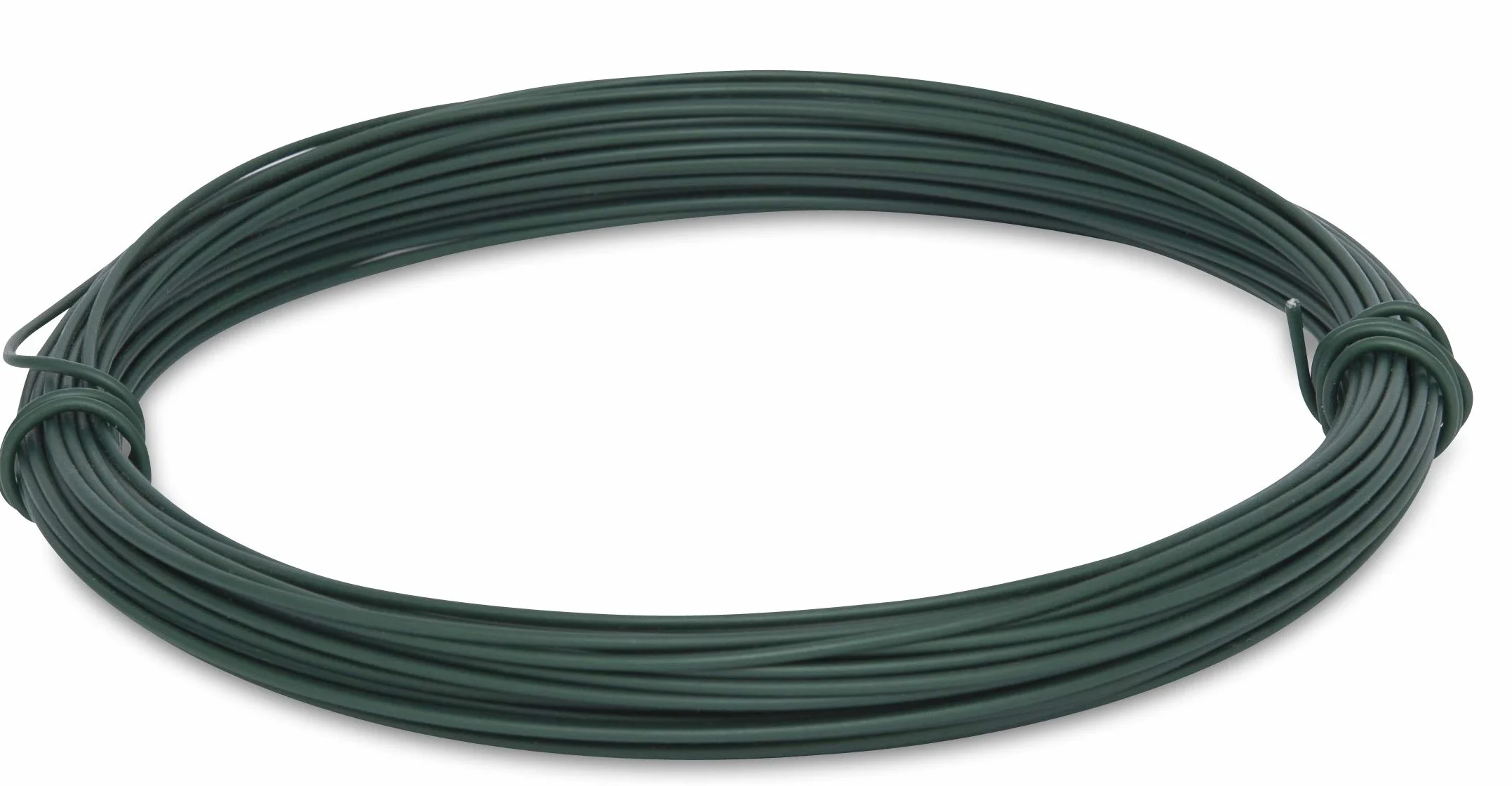 Windhager drut ogrodowy ocynkowany izolowany zielony 20 m x 2 mm
