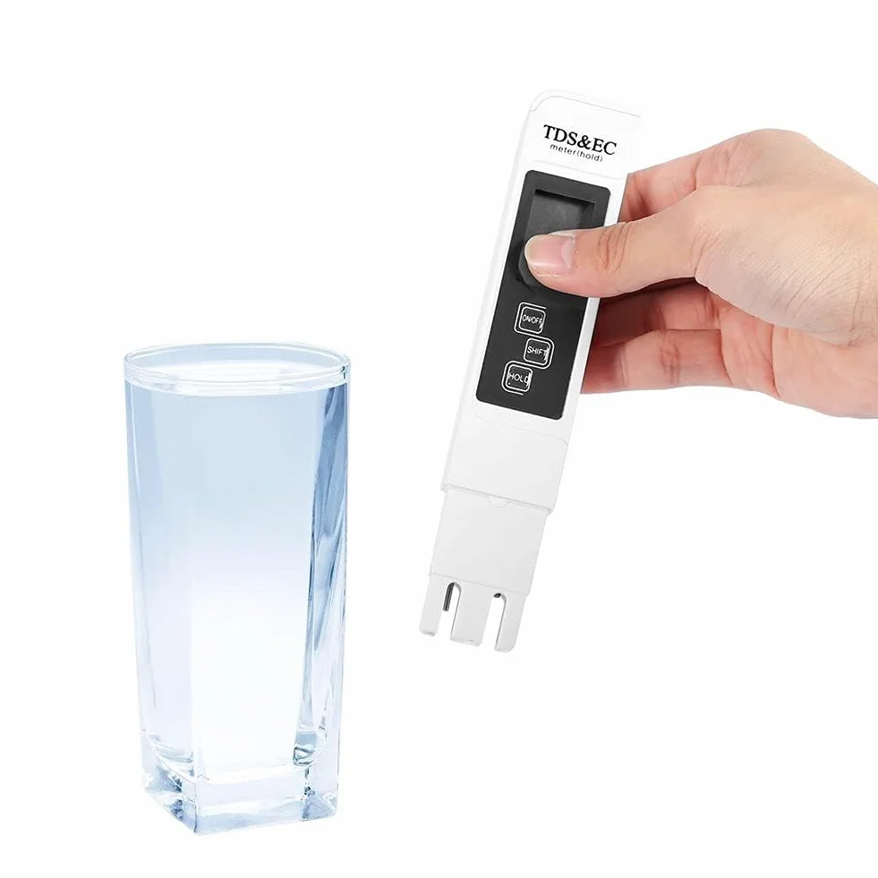 Cyfrowy tester jakości wody 3 w 1 LCD Tester wody z TDS EC i miernikiem temperatury Urządzenie do testowania wody z wyświetlaczem LED do wody pitnej Akwaria Baseny Hydroponika