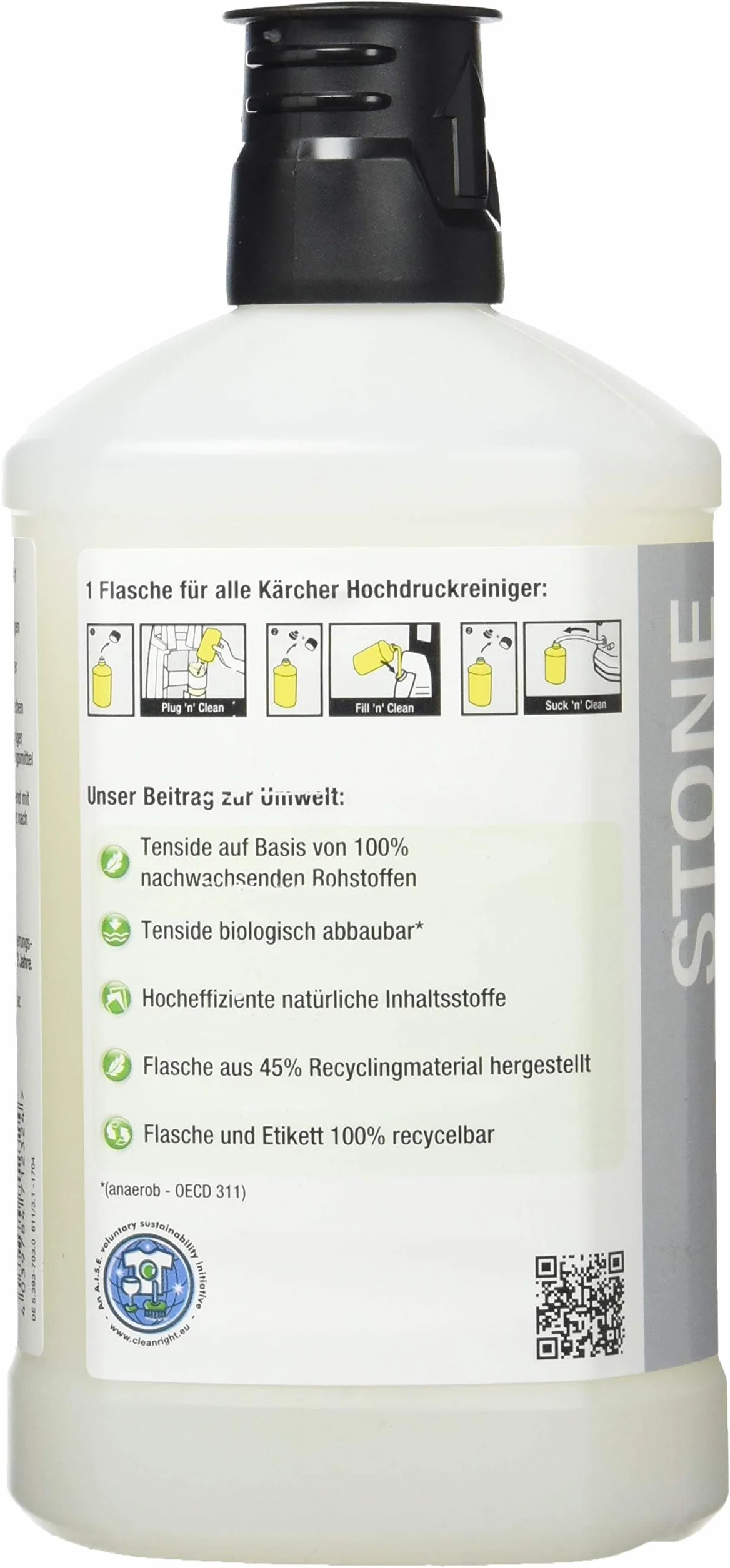 Kärcher Stone Środek Czyszczący, Biały, 1 L