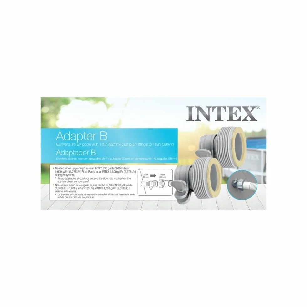 Intex Adapter, 32-38 mm, nr art.: 10722, 2 sztuki