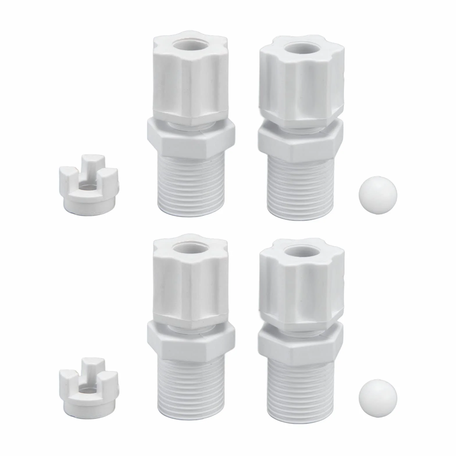 Zerodis Zestaw adapterów basenowych, trwałe akcesoria do czyszczenia basenów proste w instalacji wysoka niezawodność do spa dla CL200 CL220