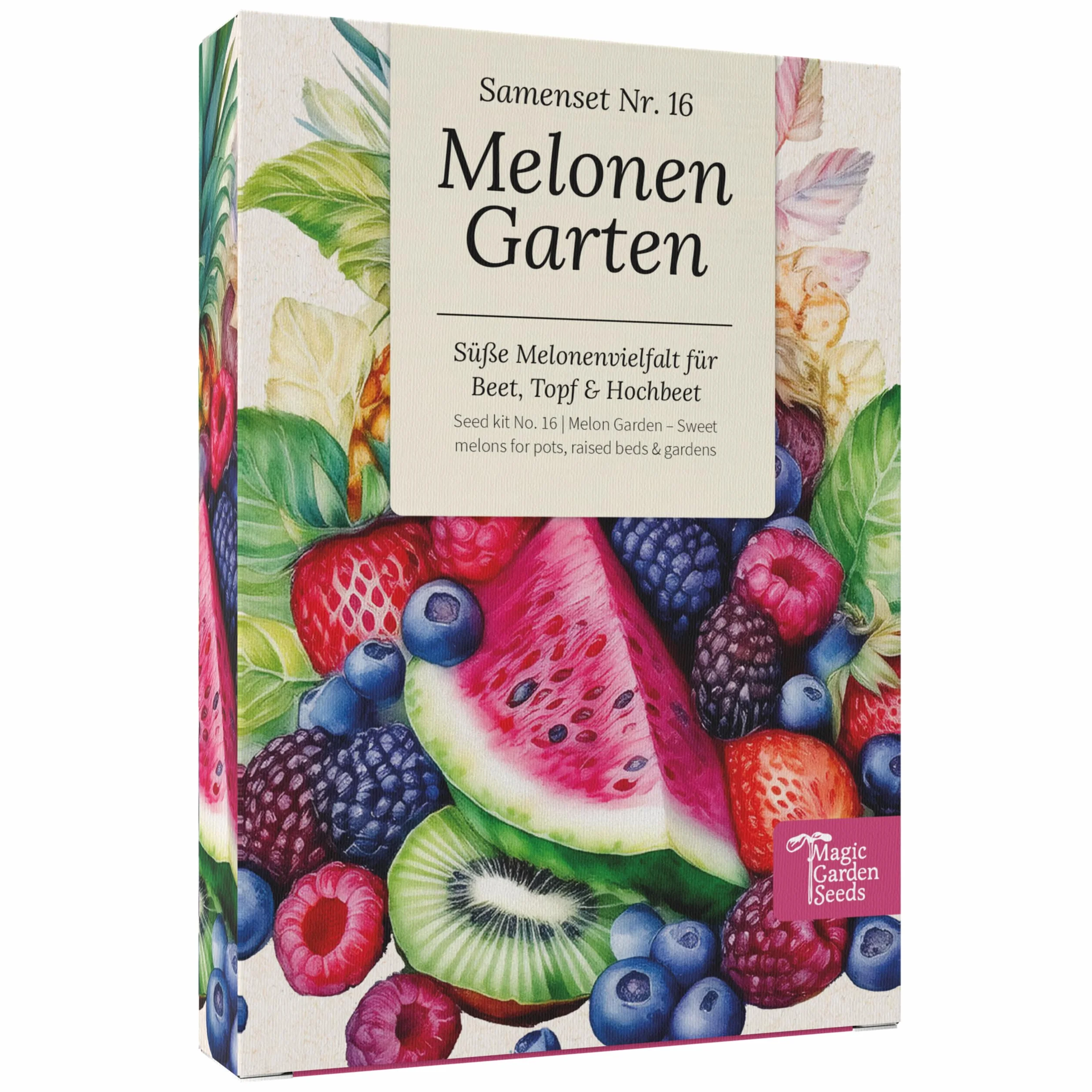 Magic Garden Seeds Zestaw nasion 4 odmian arbuz melon kavun